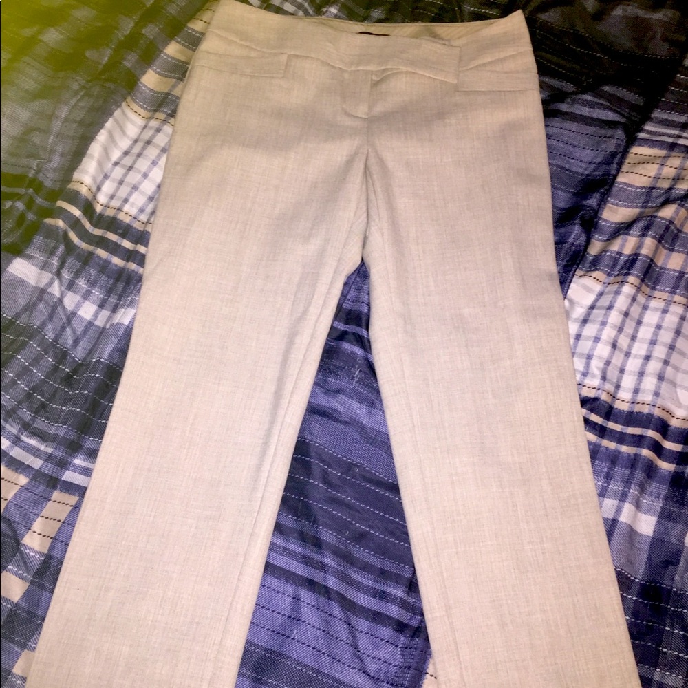 Khaki slacks that fit like a medium